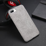 Moskado Plush Fabrics Phone Case For Apple iPhone 11 Pro X XS Max XR 8 7 6s 6 Plus Warm Plush Fashion Soft Back Cover Cases Capa