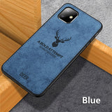 Hot Cloth Texture Deer 3D Soft TPU Magnetic Car Case For IPHONE 11 Pro Max Built-in Magnet Plate Case For iPhone 11 Pro Max Cover