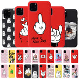 Cool Cute Dog Phone Case For iPhone 6 7 8 Plus X XR XS 11Pro Max Cases For iPhone 11 Pro Soft Silicon Cover Pretty Design