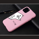 Cool Cute Dog Phone Case For iPhone 6 7 8 Plus X XR XS 11Pro Max Cases For iPhone 11 Pro Soft Silicon Cover Pretty Design