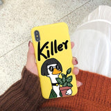 Cool Cute Dog Phone Case For iPhone 6 7 8 Plus X XR XS 11Pro Max Cases For iPhone 11 Pro Soft Silicon Cover Pretty Design