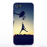 Transparent Silicone Cover I Love Basketball for iPhone 11 11Pro XS MAX XR X 8 7 6S 6 Plus 5S Phone Case