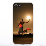 Transparent Silicone Cover I Love Basketball for iPhone 11 11Pro XS MAX XR X 8 7 6S 6 Plus 5S Phone Case