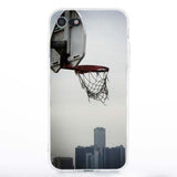 Transparent Silicone Cover I Love Basketball for iPhone 11 11Pro XS MAX XR X 8 7 6S 6 Plus 5S Phone Case