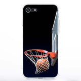 Transparent Silicone Cover I Love Basketball for iPhone 11 11Pro XS MAX XR X 8 7 6S 6 Plus 5S Phone Case