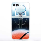 Transparent Silicone Cover I Love Basketball for iPhone 11 11Pro XS MAX XR X 8 7 6S 6 Plus 5S Phone Case