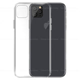 Transparent Silicone TPU Cover For iPhone X 11 PRO XS MAX XR Ultra Thin Anti-Shock Silicone Coque For iPhone 11 Pro 2019 CASE