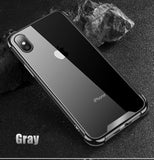 Shockproof Clear Protect Cover for iPhone X Case Soft TPU Hard Plastic Back Case For iPhone 6s 6 7 8 Plus 5 5s 11 xs max xr Case
