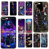Mobile Cell Phone Case TPU for iPhone 11 Pro XR X XS Max iPhone 7 8 6 6S Plus 5 5s SE Cover Descendants 3