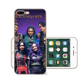 Mobile Cell Phone Case TPU for iPhone 11 Pro XR X XS Max iPhone 7 8 6 6S Plus 5 5s SE Cover Descendants 3