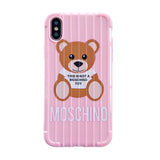 new popular cute big bear For iPhone 11 11Pro 8 8P 7 7P XR Xs Max TPU Soft shell