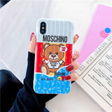 new popular cute big bear For iPhone 11 11Pro 8 8P 7 7P XR Xs Max TPU Soft shell