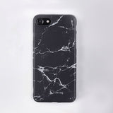 Imd Marble Stone Gel Case for Apple iPhone 7 6s 6 8 Plus 5 5s SE X 10 XR XS Max Cases Black White Soft Squishy phone Case