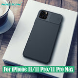For iPhone 11 11 Pro Max Case NILLKIN CamShield Case Slide Camera Cover Protect Privacy Classic Back Cover For iPhone11 Pro