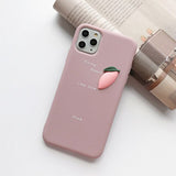Lovebay Cute 3D Pattern Phone Case For iPhone 11 Pro XS Max XR X 8 7 6 6S Plus 11 Lovely Fruit Avocado Soft TPU Candy Back Cover