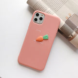 Lovebay Cute 3D Pattern Phone Case For iPhone 11 Pro XS Max XR X 8 7 6 6S Plus 11 Lovely Fruit Avocado Soft TPU Candy Back Cover