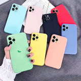 Luxury Official Liquid Silicon Case For iPhone 11 Pro Max XR X XS Max 7 8 6 6s Plus Soft Candy Cover For iPhone 11 Pro With Logo