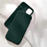 Original official Liquid Silicone Case For iphone 7 8 6S 6 Plus 11 Pro Max X Case for iphone XS MAX XR X Soft Cover With logo