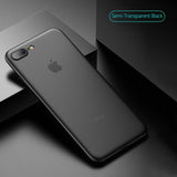 Semi Transparent Matte Frosted Phone Case for iPhone 7 8 X 6 6S Plus 5 Anti-Slip for iPhone XR XS MAX 11 Pro MAX Ultra Slim Case
