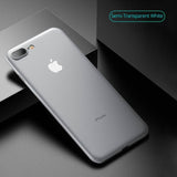 Semi Transparent Matte Frosted Phone Case for iPhone 7 8 X 6 6S Plus 5 Anti-Slip for iPhone XR XS MAX 11 Pro MAX Ultra Slim Case