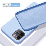 Original Logo Silicone Case For iPhone X XS Max XR Case For Apple iPhone 7 8 Plus 6 6S Case For iPhone 11 Pro Max Cover Official