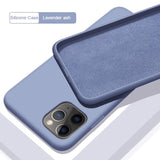 Original Logo Silicone Case For iPhone X XS Max XR Case For Apple iPhone 7 8 Plus 6 6S Case For iPhone 11 Pro Max Cover Official