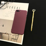 Candy colors Clear Cases For Iphone 7 7 Plus 6S Plus 5 6 cover For iPhone 8 plus xs max xs xr x case cover Back Shell Case Coque