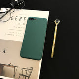 Candy colors Clear Cases For Iphone 7 7 Plus 6S Plus 5 6 cover For iPhone 8 plus xs max xs xr x case cover Back Shell Case Coque