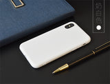 Candy colors Clear Cases For Iphone 7 7 Plus 6S Plus 5 6 cover For iPhone 8 plus xs max xs xr x case cover Back Shell Case Coque