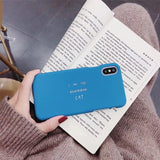 Cute Love Heart Print Back Cover For iPhone X XR XS 11 Pro MAX 8 7 6 6S Plus 5 5S SE Phone Case Hard PC Cases Coque For iPhone 7