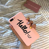 Cute Love Heart Print Back Cover For iPhone X XR XS 11 Pro MAX 8 7 6 6S Plus 5 5S SE Phone Case Hard PC Cases Coque For iPhone 7
