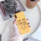 Cute Love Heart Print Back Cover For iPhone X XR XS 11 Pro MAX 8 7 6 6S Plus 5 5S SE Phone Case Hard PC Cases Coque For iPhone 7