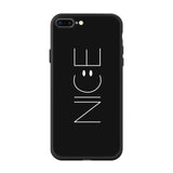 Cute Cartoon Silicone Phone Case For iPhone 7 8 6 6s Plus X 5 5s SE XS Max XR Cover Love Heart Black Capa For iPhone 11 pro max