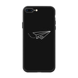 Cute Cartoon Silicone Phone Case For iPhone 7 8 6 6s Plus X 5 5s SE XS Max XR Cover Love Heart Black Capa For iPhone 11 pro max