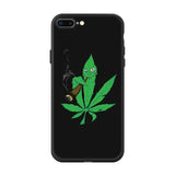 Cute Cartoon Silicone Phone Case For iPhone 7 8 6 6s Plus X 5 5s SE XS Max XR Cover Love Heart Black Capa For iPhone 11 pro max