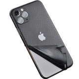 New Leather Skin Sticker For iPhone 6 6S 7 8 X 11 Back Film Thin Protector Protective Cover Paste Rear Decorative Sticker