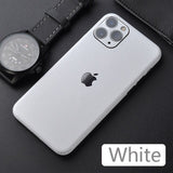 New Leather Skin Sticker For iPhone 6 6S 7 8 X 11 Back Film Thin Protector Protective Cover Paste Rear Decorative Sticker