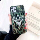 American Street Sports Temperd Glass Case for iPhone 11 Pro Xs Max XR X 6 6s 7 8 Plus Brand Phone Cover Cases Coque