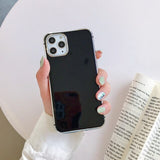 Luxury Soft TPU Plating Case For iPhone 11 Pro Max XR X XS Max 6 6S 7 8 Plus Phone Case Silicon Cover For iPhone XR With Logo