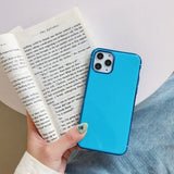Luxury Soft TPU Plating Case For iPhone 11 Pro Max XR X XS Max 6 6S 7 8 Plus Phone Case Silicon Cover For iPhone XR With Logo