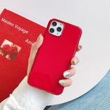 Luxury Soft TPU Plating Case For iPhone 11 Pro Max XR X XS Max 6 6S 7 8 Plus Phone Case Silicon Cover For iPhone XR With Logo
