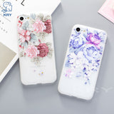 Zagter soft tpu red purple rose flower back cover case For iphone XS MAX XR X 10 iphone 11