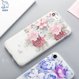 Zagter soft tpu red purple rose flower back cover case For iphone XS MAX XR X 10 iphone 11