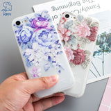 Zagter soft tpu red purple rose flower back cover case For iphone XS MAX XR X 10 iphone 11