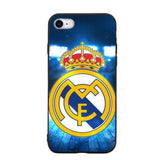 Football Real Madrid team logo Phone Case For IPhone 7 8 Plus XS Max XR Cases For IPhone X 8 7 6 6S Plus 5 SE Soft TPU Cover