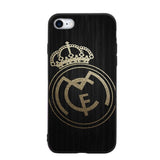 Football Real Madrid team logo Phone Case For IPhone 7 8 Plus XS Max XR Cases For IPhone X 8 7 6 6S Plus 5 SE Soft TPU Cover