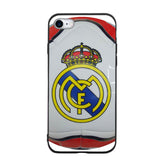 Football Real Madrid team logo Phone Case For IPhone 7 8 Plus XS Max XR Cases For IPhone X 8 7 6 6S Plus 5 SE Soft TPU Cover