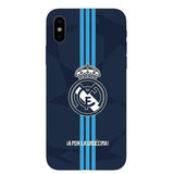 Real Madrid Logo Gift Soft Silicone Phone Case for iPhone XS XR MAX X10 5 5S 5SE 6 6S 6Plus 7 7Plus 8 8Plus
