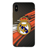 Real Madrid Logo Gift Soft Silicone Phone Case for iPhone XS XR MAX X10 5 5S 5SE 6 6S 6Plus 7 7Plus 8 8Plus