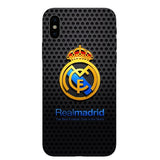 Real Madrid Logo Gift Soft Silicone Phone Case for iPhone XS XR MAX X10 5 5S 5SE 6 6S 6Plus 7 7Plus 8 8Plus